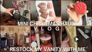 Vanity refresh / Christmas haul ❤️💄