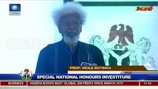 Honour Other Unsung Heroes/Heroines, Soyinka Tells Buhari