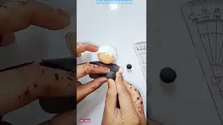 Diy Clay Saturo Gojo plushie #shorts#diy#ideas #art#craft#creativity #clay#dualipa#miniature