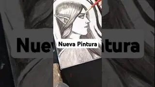 #pintura #arte #painting #drawing #dibujo #art #artvlog #tolkien #artista #elf #darkfantasy #talento