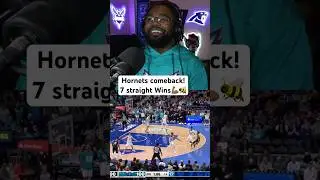 HORNETS 7TH STRAIGHT W🐝 #nba #hornets #charlottehornets #nbabasketball #neworleanspelicans