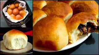 Milk Chocolate Buns | Easy Breakfast Recipe | Snacks Recipe For Kids | Bun in Air Fryer Recipe