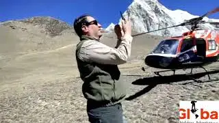 Everest Helicopter Tour 2022 at Kalapattar