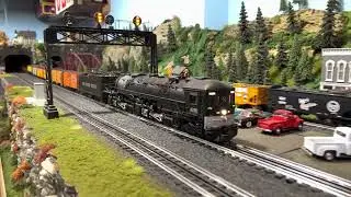 LARGE O SCALE LAYOUT QUICK TOUR MAY 19th 2022 - Lionel legacy steam