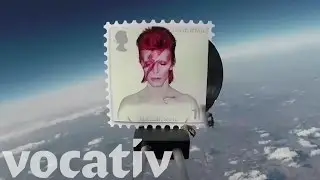 David Bowie Stamps Became Space Oddities.