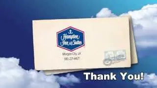 Hotel Freebies Hampton Inn & Suites Morgan City LA