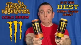 Monster Java Cold Brew Review. Is it the BEST Coffee Energy Drink? Monster Java Latte & Sweet Black