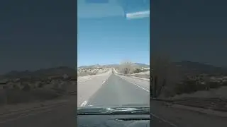 Hwy 285 south of Santa Fe New Mexico