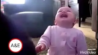 1 hour of super cute baby laughing.
