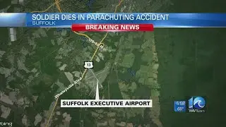 Man dies in parachute accident during military training exercise in Suffolk