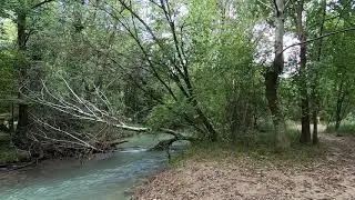 Lungo il canale Brentella da Crocetta del Montello fino a Fener.