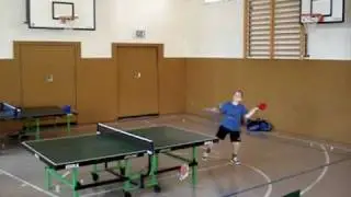 Professional Table Tennis SV Hermsdorf Germany Gobel vs. Erler Part 1