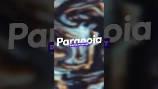 Paranoia | Digital Fluid Art | 💎 Xebelion Founder's Selection #fluidartist #abstract #illustration
