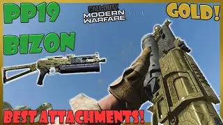 PP19 Bizon BEST ATTACHMENTS! | GOLD CAMO! | Modern Warfare