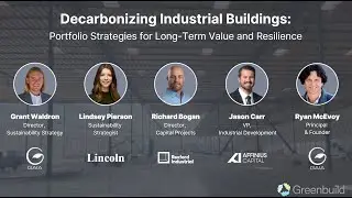 Greenbuild 2025: Decarbonizing Industrial Buildings Panel