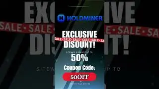 HoldMiner Sitewide Code! #HoldMiner #MiningSolutions #MiningMachines #50OFF #EfficiencyInMining