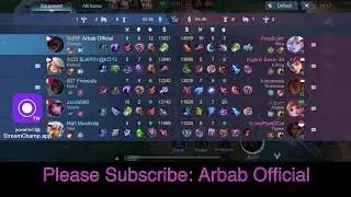 Arbab Official ~Mobile Legends ~ Middle East Server