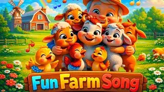 Grandpa&rsquo;s Farm Adventure  | Fun Farm Song for Kids
