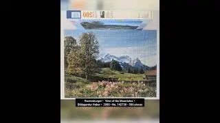 Ravensburger &bull;  View of the Mountains &bull;  Bildagentur Huber &bull;  2000 &bull; No. 142736 &bull; 500 pieces
