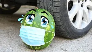 EXPERIMENT Car vs WATERMELON Crushing Crunchy & Soft Things by Car