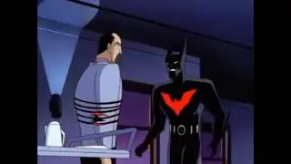 Batman del futuro, Terry le dice viejo a Bruno y Bane.