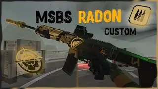 MSBS Radon Custom новая имба на штурмовика варфейс / Emir G&uuml;ng&ouml;r - Healing 🎧/ FB MSBS Grot Пт
