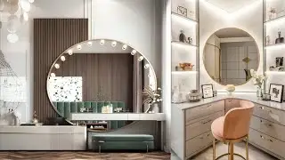 Modern Wooden Dressing Table Design | Dressing Mirror Ideas | Wooden Bedroom Furniture Sets