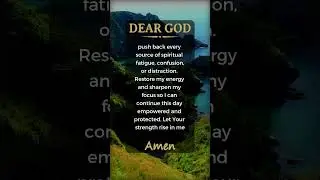 Powerful Prayer Against Weariness and Negative Forces #prayer