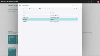 Printer Queues - LogTrade Connect for Microsoft Dynamics 365 Business Central
