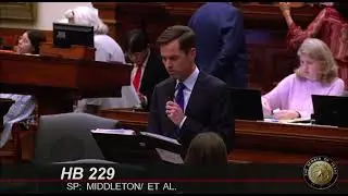 Sen. Mayes Middleton lays out the Women's Bill of Rights (HB 229) by Rep. Ellen Troxclair