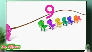 TEN T-REXES JUMPING IN THE ROPE, JUMPING ROPE/EFFECTS COMPILATION SPONSORED BY GAMAVISION 