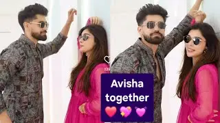 Eisha singh and avinash mishra new status vidieo, dancing together, Avisha romantic moments of bb 18