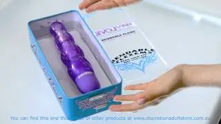 Evolved Bendable Flexems - Flame Vibrator available at DiscretionAdultStore.com.au