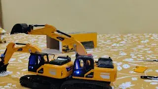 Unboxing Rc Halo Nation 6 Channel Jcb Excavator