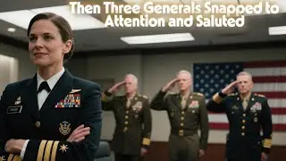 The SEAL Admiral Mocked Her Rank—Then Three Generals Snapped to Attention and Saluted