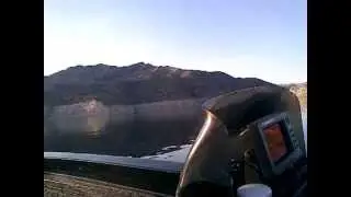 Leaving Gregg Basin (Hualapai) at Lake Mead on a perfect April evening