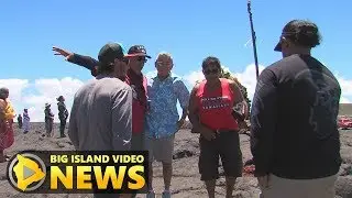 Mayor Kim Makes Surprise Visit To Puʻuhonua o Puʻu Huluhulu (July 14, 2019)