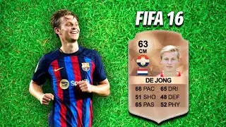 Frenkie de Jong FIFA Ratings Progression 📈