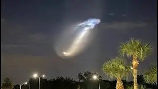 Cameras caught a 'Space Jellyfish' Lights up in the Sky