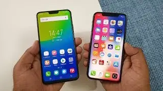 Vivo X21 vs iPhone X Speed Test !