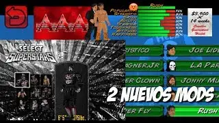 Nuevos Mods De Lucha Libre AAA? N64 Y Booking Revolution Uno Terminado El Otro No EN La Descripcion