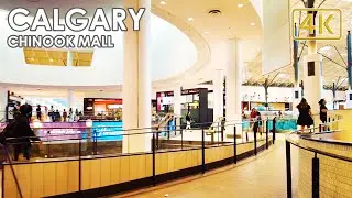 Walking in Chinook Mall | Calgary Canada 2023 [4K]