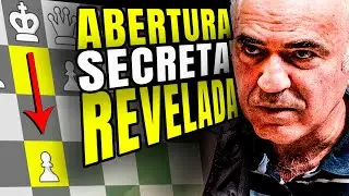 Kasparov ENSINA como jogar A  MELHOR abertura contra 1.e4!!