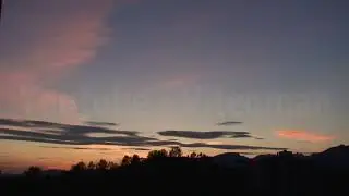 #Sunset. July 14, 2020. Soft clouds. Time lapse / Timelapse. #timelapse