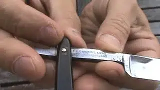 Опасная бритва Bengall, T R Cadman & sons straight razor