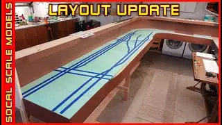 Layout Update | Benchwork is Complete