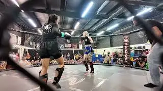 The Edge 2025 Fall Smokers Emily Nixon (Richmond BJJ) vs Liz Kramer (10 Kicks Muay Thai) 