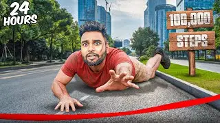 Walking 100,000 Steps in 24 Hours challenge