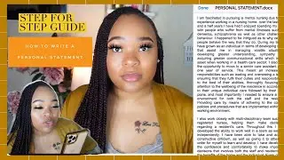 HOW TO:  WRITE A 
