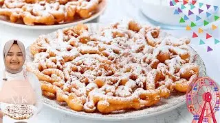 You've never had cake like this! Easy FUNNEL CAKE Recipe ready in minutes
